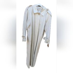 Towne By London Fog Vintage (80s) Beige Trenchcoat 12 Regular